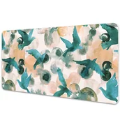 Podkładki na biurko - Mata na biurko Akwarela ptaki 90x45 cm - miniaturka - grafika 1