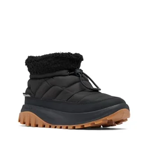Columbia Damskie śniegowce Snowtrot Shorty, Sól morska czarna, 41.5 EU - Śniegowce damskie - miniaturka - grafika 1
