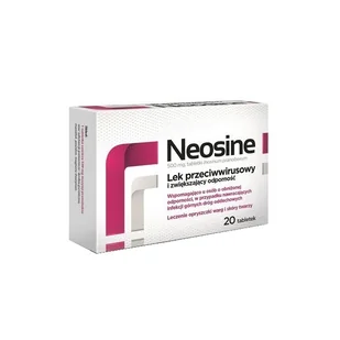 Aflofarm Neosine 500mg 20 szt. - Przeziębienie i grypa - miniaturka - grafika 1