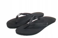 Klapki i japonki damskie - ROXY CZARNE JAPONKI DAMSKIE WSUWANE PŁASKIE 38 JWI - miniaturka - grafika 1