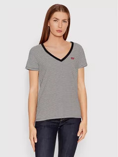 Koszulki i topy damskie - Levi's T-Shirt Perfect V-Neck Tee 85341-0004 Kolorowy Regular Fit - grafika 1