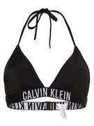 Stroje kąpielowe - Calvin Klein - Damska góra od bikini  trójkątne miseczki  z wypełnieniem, czarny - miniaturka - grafika 1