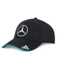 Czapki damskie - Czapka z daszkiem adidas Mercedes - AMG Petronas Formula One Team Driver JW6267 Czarny - miniaturka - grafika 1