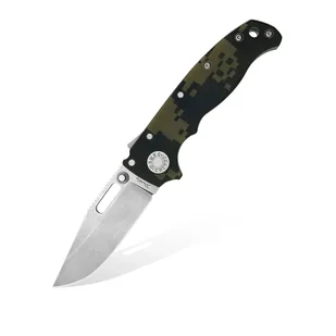Nóż Składany Demko Knives Ad20.5 Clip Point S35Vn Shark Lock Digi Camo G10 - Noże - miniaturka - grafika 1