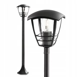 Philips myGarden Creek Latarnia Czarny 15383/30/16 - Lampy stojące - miniaturka - grafika 1