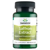 Układ nerwowy - Swanson Saffron Extract, kapsułki 60 - miniaturka - grafika 1