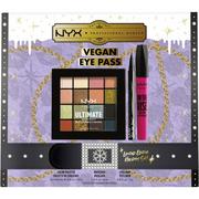 Palety i zestawy do makijażu - NYX Professional Makeup X-mas Vegan Eye Pass - miniaturka - grafika 1
