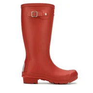 Buty dla dziewczynek - Kalosze Hunter JFT6000RMA Czerwony - miniaturka - grafika 1