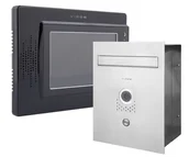 Wideodomofony - Vidos WIDEODOMOFON ZINTEGROWANY ZE SKRZYNKĄ NA LISTY S551-SKP S551-SKP - miniaturka - grafika 1