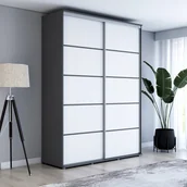 Szafy - Szafa MAJA PLUS przesuwna 170x242 wysoka - miniaturka - grafika 1