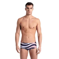 Kąpielówki męskie - Szorty Kąpielowe Arena Multi Stripes Swim Low Waist - miniaturka - grafika 1
