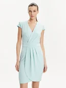 Sukienki - Rinascimento Sukienka koktajlowa CFC0117720003 Turkusowy Regular Fit - miniaturka - grafika 1