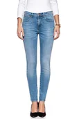 Spodnie damskie - Wrangler, Spodnie damskie, High Rise Skinny Pekin Sky W27Hfs17S, rozmiar W24 L32 - miniaturka - grafika 1