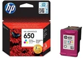 Tusze oryginalne - HP Nr 650 CZ102AE Orginalny kolor - miniaturka - grafika 1