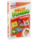 Gry planszowe - Awagra Moje domino ZWIERZAKI - miniaturka - grafika 1