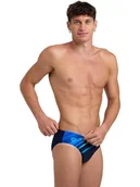 Kąpielówki męskie - Arena Kąpielówki "Shading" w kolorze granatowym - miniaturka - grafika 1