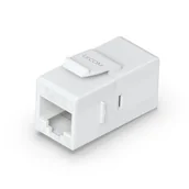 Kostki, złączki, wtyczki - Ubiquiti UACC-Keystone-Coupler-C6 - miniaturka - grafika 1