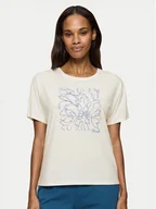 Piżamy damskie - Triumph Koszulka piżamowa Mix & Match 10218281 Beżowy Relaxed Fit - miniaturka - grafika 1