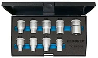 Klucze i nasadki - Gedore TX 19 E-09 zestaw 9 zestaw nasadek typu torx (6265970) - miniaturka - grafika 1
