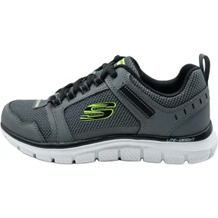Trampki Skechers Knockhill, Szary, Mężczyźni - Buty trekkingowe męskie - miniaturka - grafika 1
