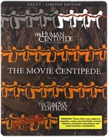 Horrory Blu-Ray - The Human Centipede - The Complete Sequence (steelbook) - miniaturka - grafika 1