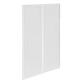 Moskitiery - Moskitiera drzwiowa lamelowa z magnesem 100x225 cm biała Isoxa - miniaturka - grafika 1