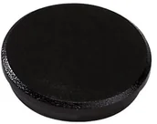 Magnesy - Dahle Magneter Dahle 24mm rund sort 10stk/pak bærekraft 0,3kg - 10 stk. - miniaturka - grafika 1
