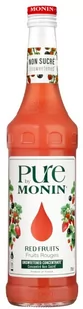 Koncentrat PURE by MONIN - Red Fruits 0,7 L - Syropy i koncentraty owocowe - miniaturka - grafika 1