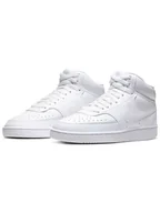 Trampki damskie - Nike Skórzane sneakersy "Court vision" w kolorze białym - miniaturka - grafika 1