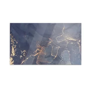 Szklana deska kuchenna HOMEPRINT Czarno złoty marmur 60x52 cm - Deski do krojenia Szklana deska kuchenna HOMEPRINT Czarno złoty marmur 60x52 cm - Deski do krojenia - miniaturka - grafika 1