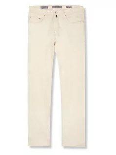Spodnie męskie - Pierre Cardin Dżinsy - Regular fit - w kolorze kremowym - grafika 1