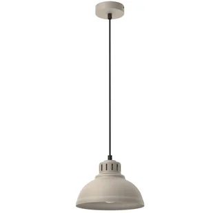 Luminex Lampa wisząca Noanet 8889 lampa sufitowa 1x60W E27 szara - Lampy sufitowe - miniaturka - grafika 1