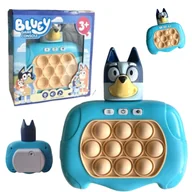 Zabawki interaktywne dla dzieci - GRA Bluey i Bingo ZRĘCZNOŚCIOWA POP IT ANTYSTRESOWA ELEKTRONICZN PIESEK HIT - miniaturka - grafika 1