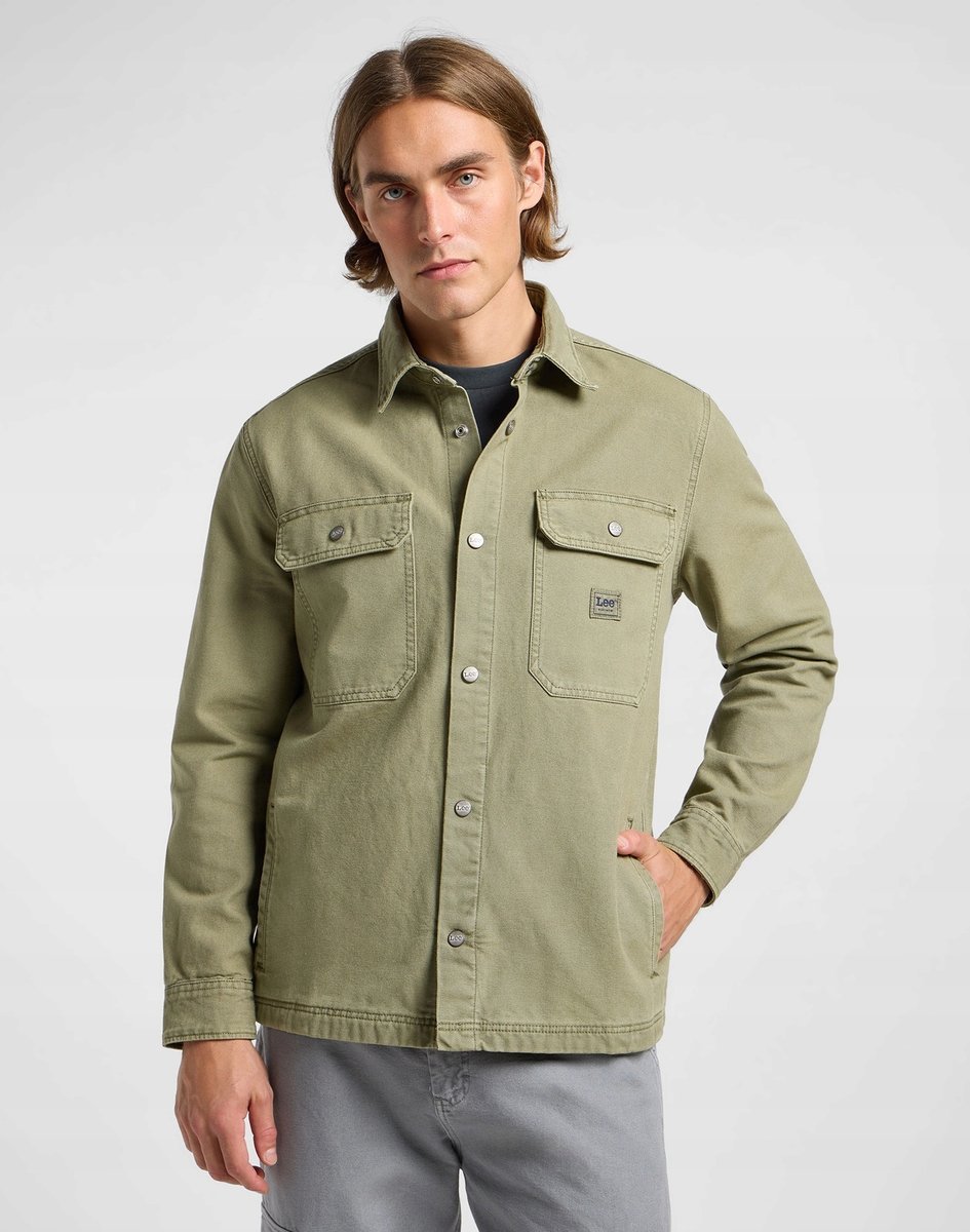 LEE WORKWEAR OVERSHIRT MERCANTILE GREEN 112364123 S