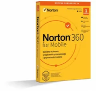 Programy antywirusowe - NortonLifeLock NortonLifeLock 360 Mobile 1st 12m - miniaturka - grafika 1