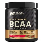Aminokwasy - Aminokwasy BCAA train + sustain 266G truskawka-kiwi - miniaturka - grafika 1