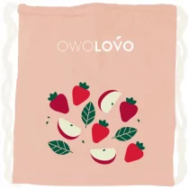 Owolovo Worek-plecak jabłko-truskawka różowy GRATIS - Plecaki worki - miniaturka - grafika 1