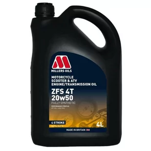 MILLERS ZFS 4T 20w50 4L - Oleje silnikowe - miniaturka - grafika 1