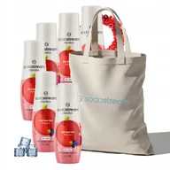 Syropy i koncentraty owocowe - Zestaw Syrop do wody SodaStream Owoce Leśne Zero 6x440 ml + Torba - miniaturka - grafika 1