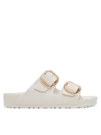 Klapki i japonki damskie - Birkenstock Klapki Arizona Big Buckle Eva 1029651 Biały - miniaturka - grafika 1