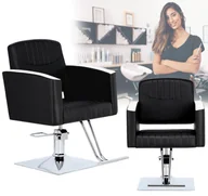 Fotele fryzjerskie - Fotel fryzjerski barberski hydrauliczny do salonu fryzjerskiego Cruz - miniaturka - grafika 1