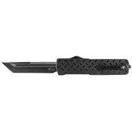 Noże - Nóż Templar Knife Large Zinc Diamond Plate Tanto Black - miniaturka - grafika 1