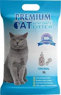 Żwirek dla kotów - Żwirek dla kota Triton Premium Cat Żwirek Bentonitowy Zbrylający - Naturalny dla kota 5L - miniaturka - grafika 1