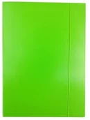 Teczki i skoroszyty - Teczka lakierowana z gumką A4 657805-ZIEL 657799-ZIELJAS, Kolor: Zielona jasna - miniaturka - grafika 1
