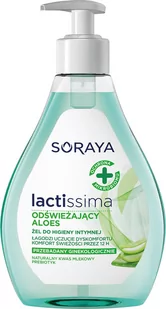 Soraya Lactissima - Żel do higieny intymnej Świeżość Aloes 300ml - Żele do higieny intymnej - miniaturka - grafika 1