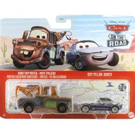 Samochody i pojazdy dla dzieci - Mattel Auta Cars 2-pak Złomek & Kay Pillar Durev HNL33 - miniaturka - grafika 1