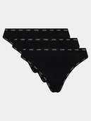 Majtki damskie - Guess Komplet 3 par fig brazylijskich O4GG14 K6YW1 Czarny - miniaturka - grafika 1