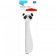 Przybory szkolne - Linijka plastikowa 15cm Panda - STARPAK - miniaturka - grafika 1