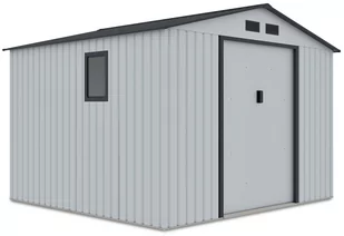 Domek na narzędzia HUDSON 9x8 Light Grey - Altany ogrodowe - miniaturka - grafika 1