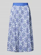 Spódnice - spódnica midi z elastycznym pasem model 'Saki2' - miniaturka - grafika 1